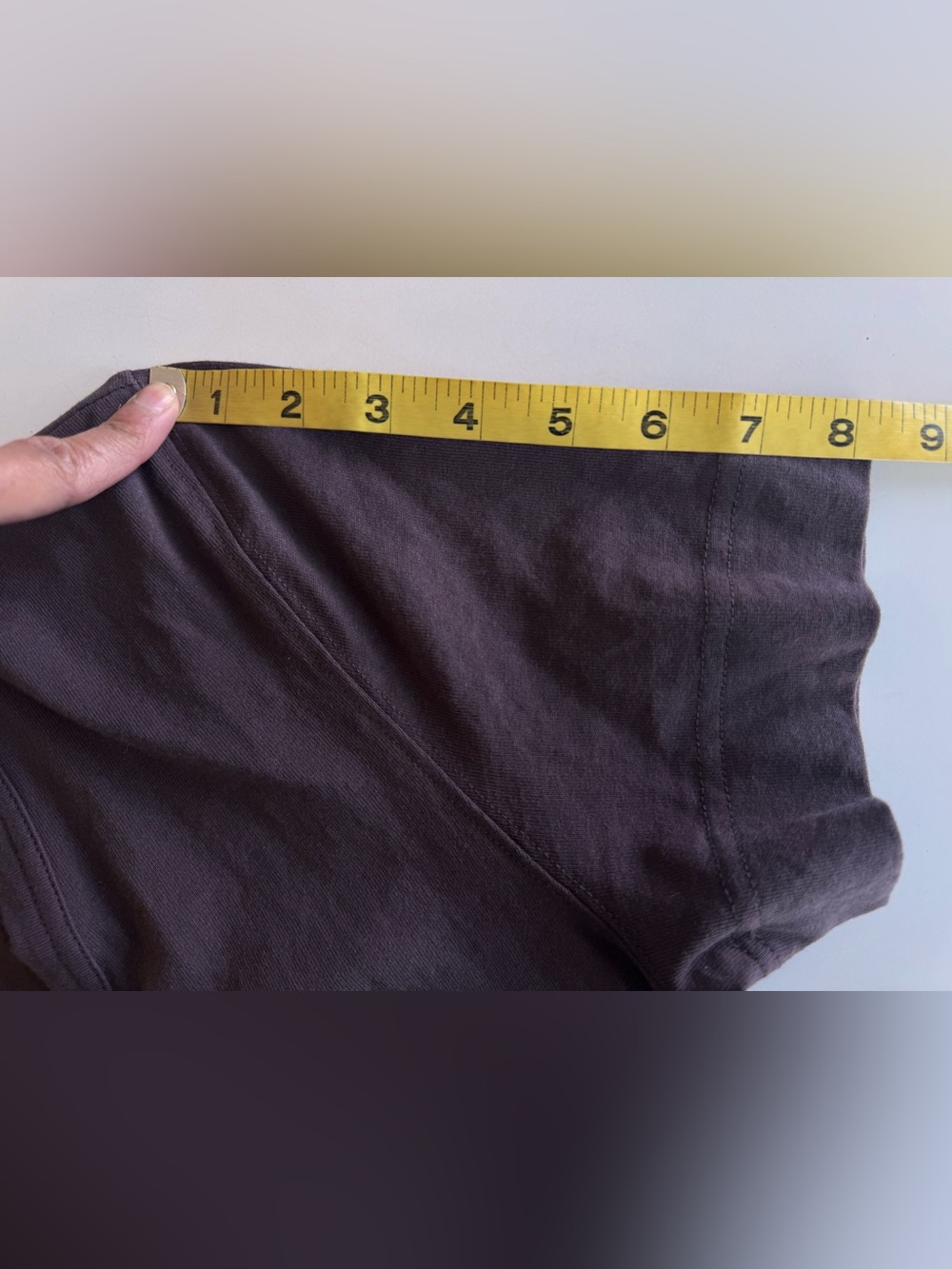 Free People Beach Herron Drop Waist T Shirt Midi Dress Chocolate Brown Small NWT - Picture 9 of 11